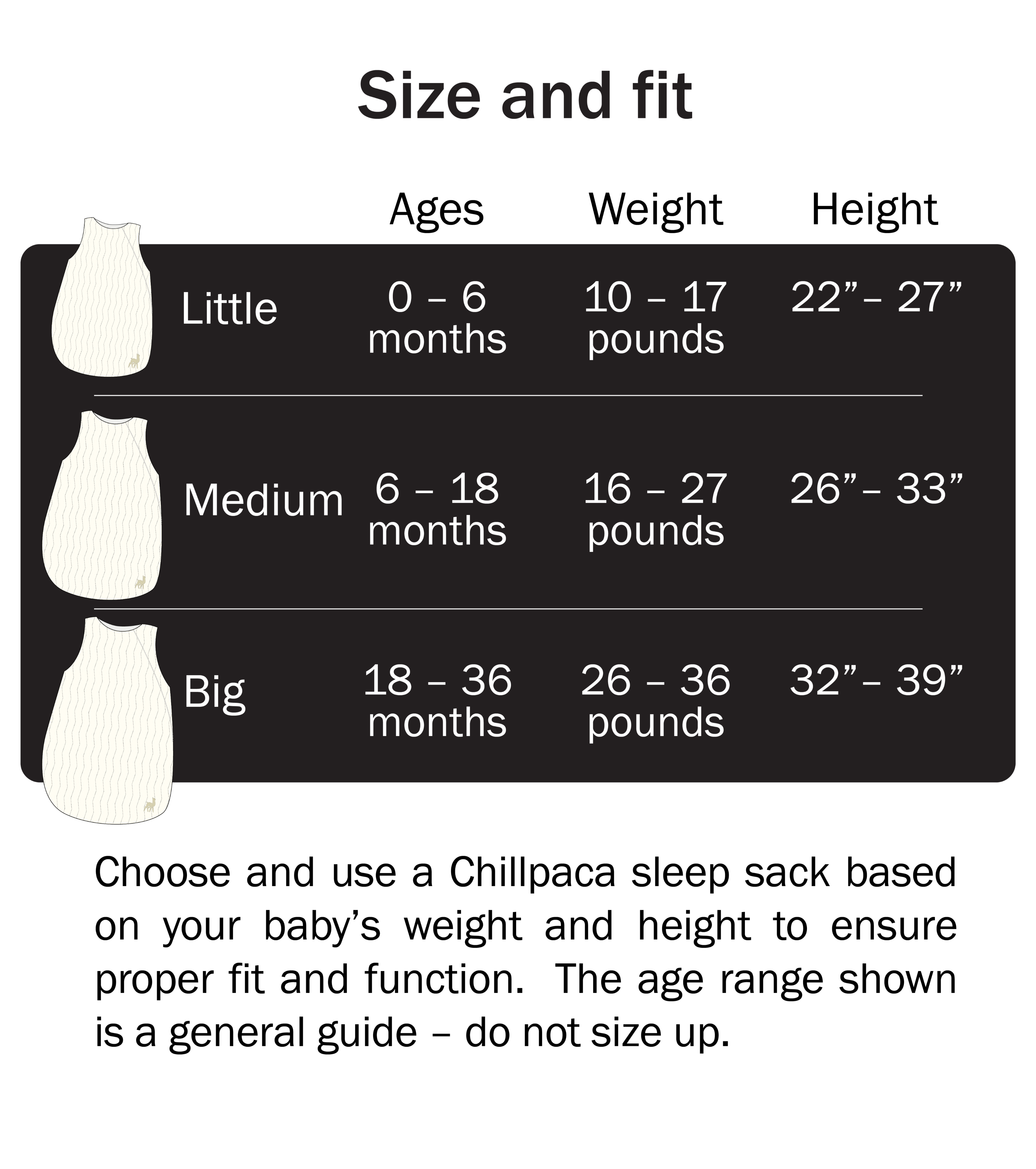 Chillpaca by Rockapaca two way zipper